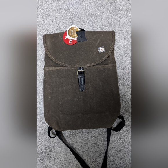 Manhattan Portage Bergen Waxed Backpack M - Picture 2 of 7